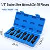 Multifunctional Pneumatic Impact Ratchet & Socket Wrench Set
