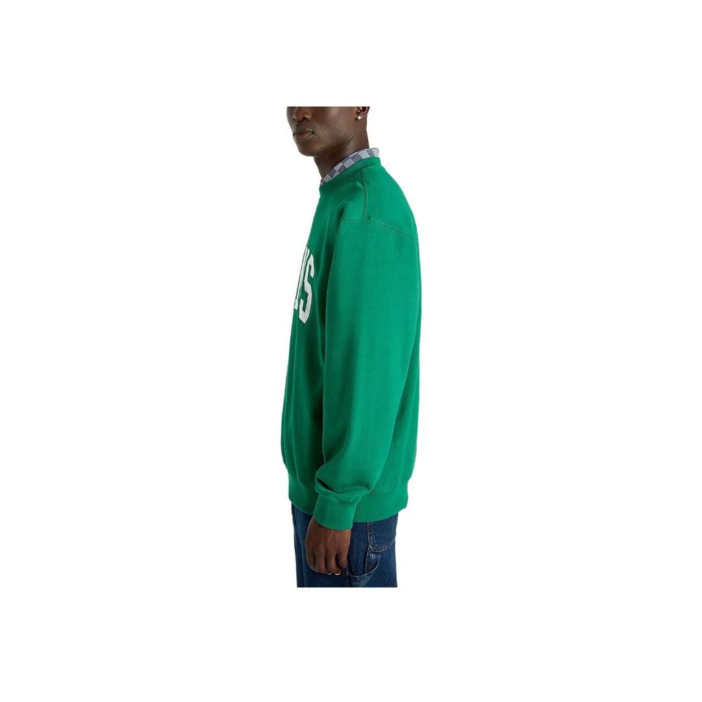 Vans Original Standards Loose Fit Crew Neck Letter College Sweatshirt Men Sweatshirt Green VN000HP7J5F