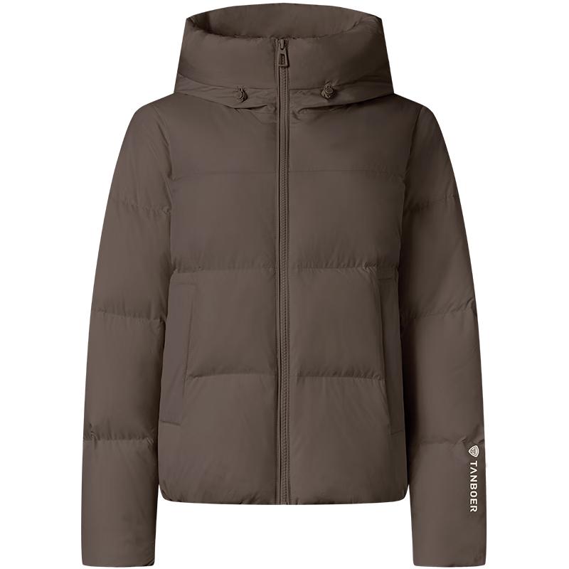 Tambor Women's Short Hooded Duck Down Jacket