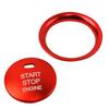 NES Company Start Button Cover Ring Red 2P Set for Mazda Atenza Axela CX-4 CX-5 Engine Switch