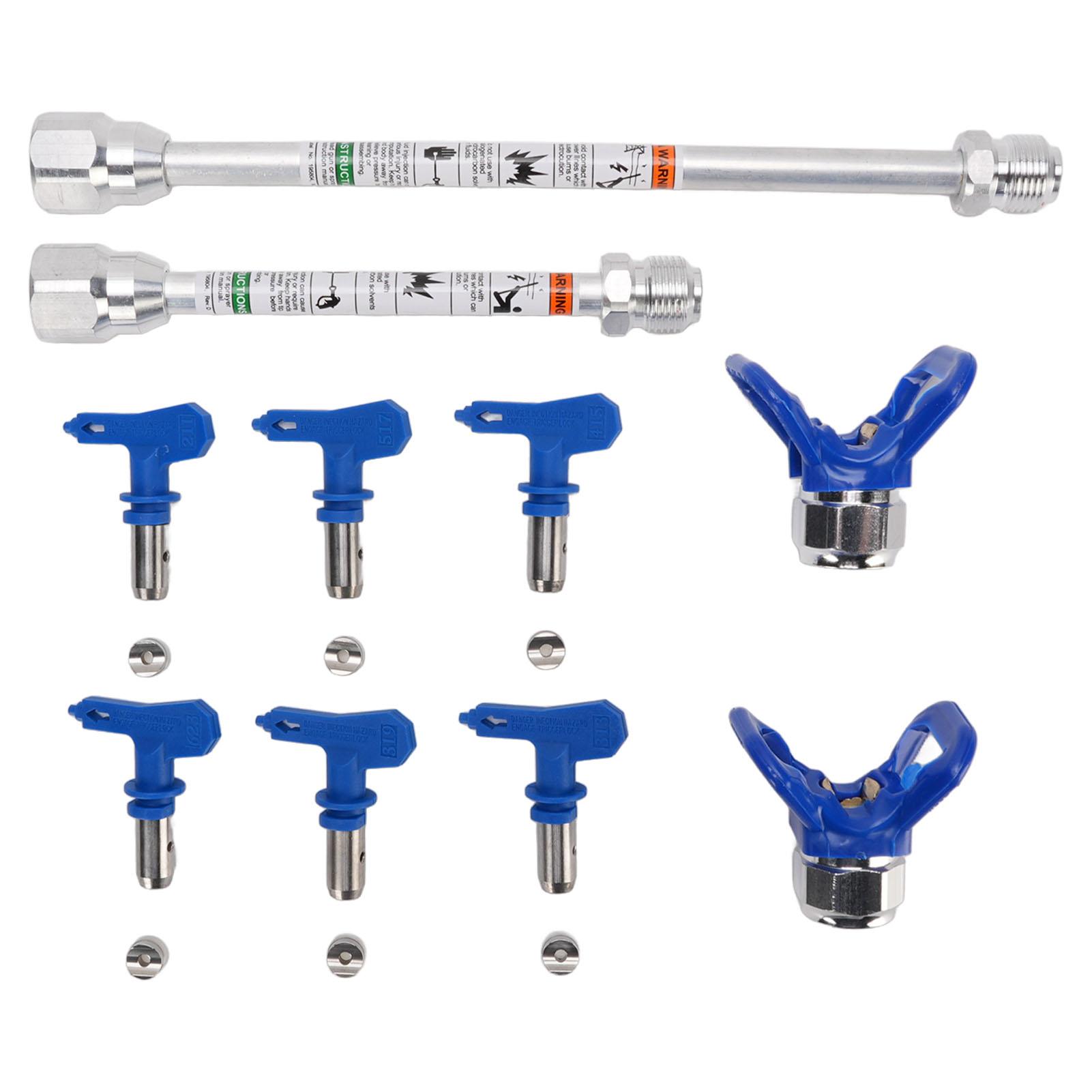 

Безвоздушные наконечники для распылителя Набор краскопульта Детали распылительной машины 211 313 319 415 517 623 Сопло с 2 соплами