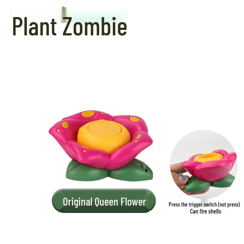 Plants vs. Zombies Toy Set: Machine Bug, Football Gun, Pea Pod, Carnivorous Plant Models