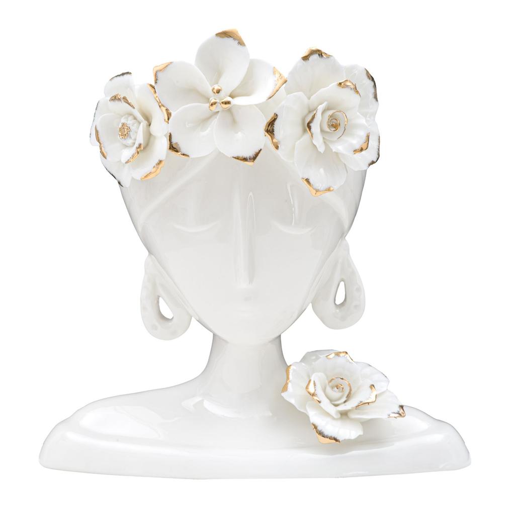 Vase Woman Young Cm 21,7X14X21