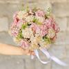 35cm Pink Rose Silk Bouquet Hydrangea Artificial Flower 10Heads for Wedding Table Vase Home Decoration Mother's Day Gifts