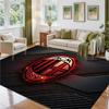 AC Milan Design Crystal Velvet Rug Soft Decorative Mat for Bedroom Entrance