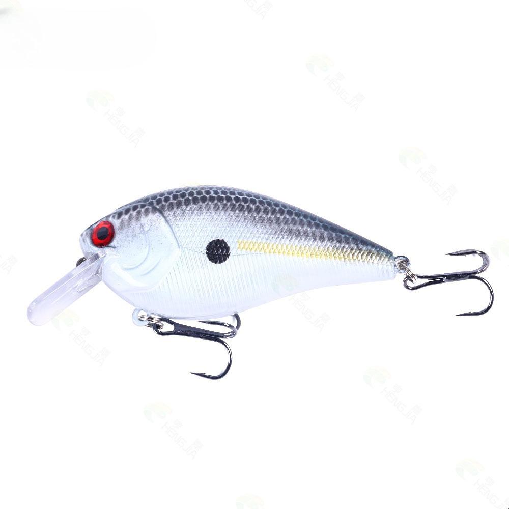 

1pcs 8.5cm 15g Rattling Shallow Diving Crankbait Artificial Wobbler for Bass Pike Hard Bait Fishing Lure Tackle Baits 6 Colors