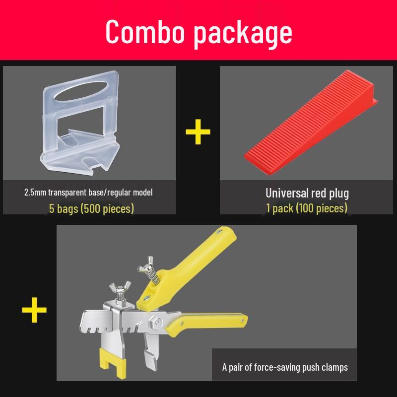 Tile Leveling Clips: Precision Floor Tile Alignment Tool