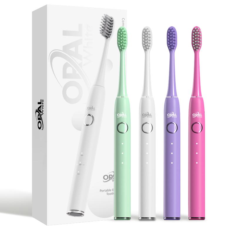 2025 Exquisite Rechargeable Electric Toothbrush Portable Efficient Cleaning Electric Toothbrush a Must-have for Travel белый