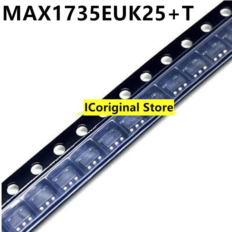 MAX1735EUK25+T Linear regulators (they) SOT-23-5 New and original Low dropout regulator max1735