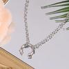 Retro Hip-hop Style Titanium Steel Necklace Party Punk Rivet Pendant Unisex Choker Gothic Y2K Jewelry