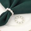 Unique Table Ornaments for Sophisticated Settings Chic Table Accessories Eye catching Pearls Napkin Rings
