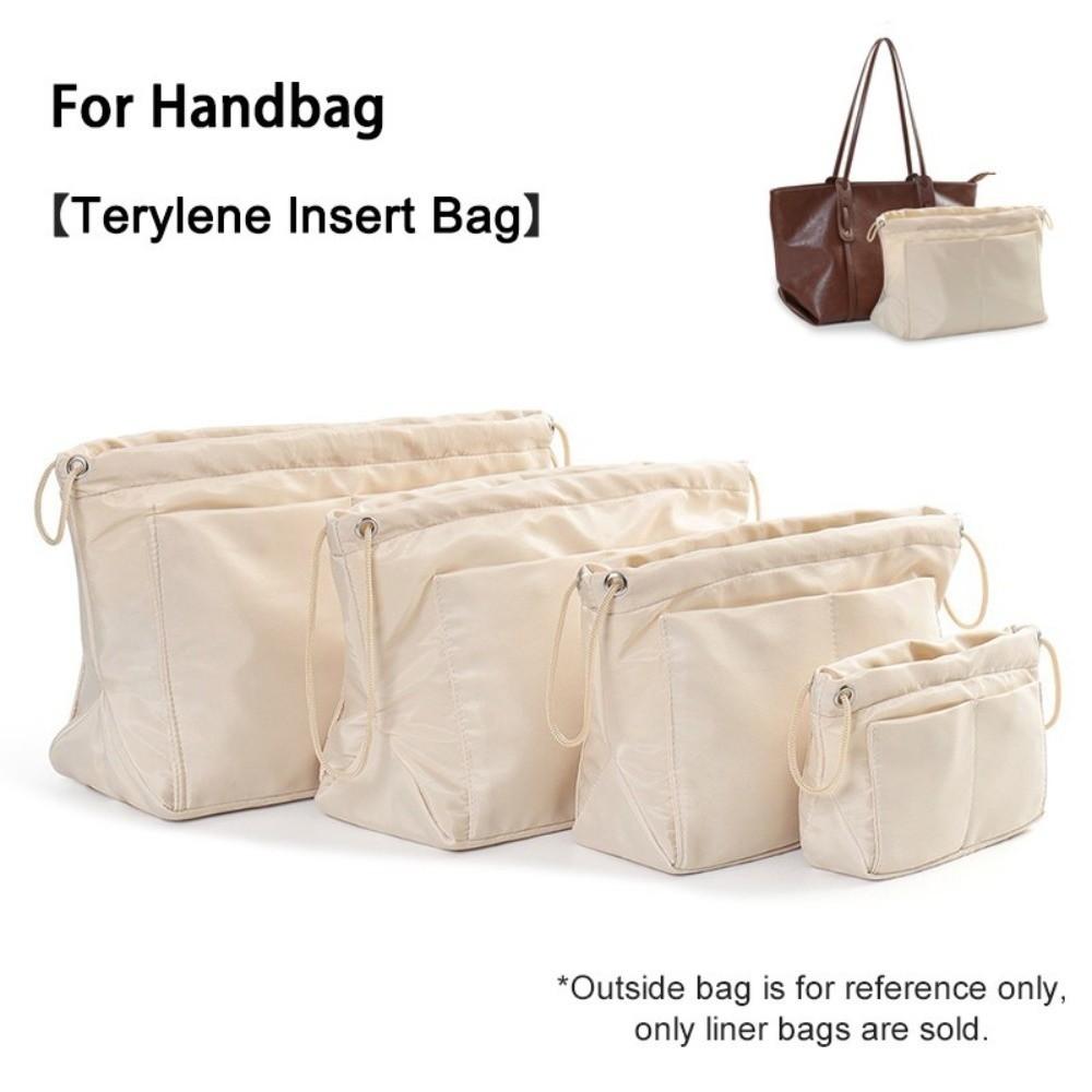 Multi layer Insert Cosmetic Bag Multi-Pocket Storage Bag Simple Nylon Toiletry Bag Travel
