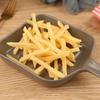 10pcs Simulation French Fries Fake French Fries Food Photography Props Room Decor Festive Party Decoration Photography Prop
