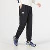 Under Armour Essential Fleece Jogger With Solid Color Logo And Drawstring Men Bottoms Black 1373882-001