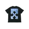 OFF WHITE Marker Blue Arrows Oversized Tee OMAA038E20JER0021045