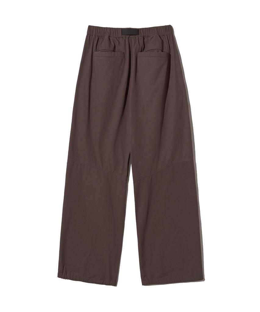 PHYSICAL DEPARTMENT Double Pocket Belt Pants Brown