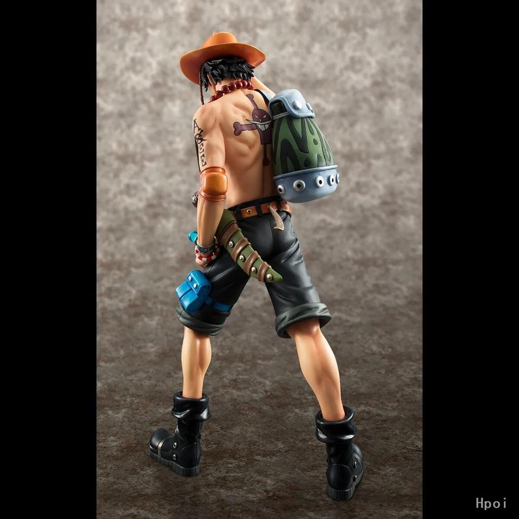 Figure One Piece DX10th Anniversary Fire Fist Escal D Ace Luffy Brother Toys Japan Anime Collectible Figurines PVC Model Toy