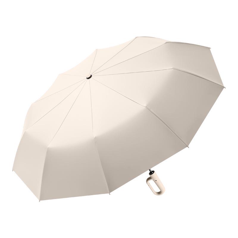 Large Automatic Dual-Use Umbrella: Sunshade & Rain Protection with Custom Logo