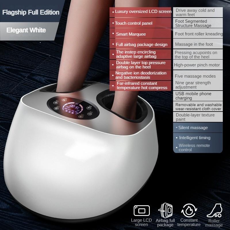 

50W Negative Ion Deodorization and Antibacterial Foot Massager New Household Air Pressure Massage Pedicure Machine