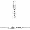 20Pcs Fishing Line Connector Solid Fishing Barrel Swivel Rings Interlock Snap Fishhooks Accessories