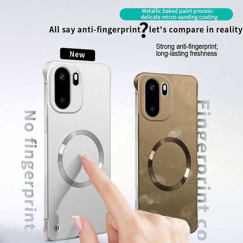 Slim Bezels with Magsafe Magnetic Case for OnePlus Ace 6T 6 5 Pro 3 2 One Plus 15 13s 13R 13t 12 Ultra thin Camera Protect Cover
