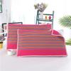 2Pcs Breathable Thickened Striped Pillowcase Thickened Cushion Cover Home Decor