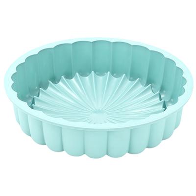 Silikon Charlotte Kuchenform Antihaft Brot Flanform Multifunktionale Shortcake Backform für Küchenbacken
