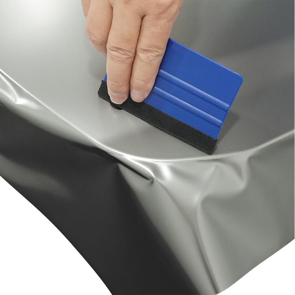 

Car Sticker Mate Liquid Metal Silver Vinyl Wrap Film Color Change Film Bubble Free Wrapping Car Accessories Interior Exterior 10x100cm
