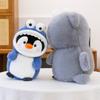 Soft Penguin Stuffed Toys Breathable Stuffed Toys Creative Stuffed Animal  for Children's Gift