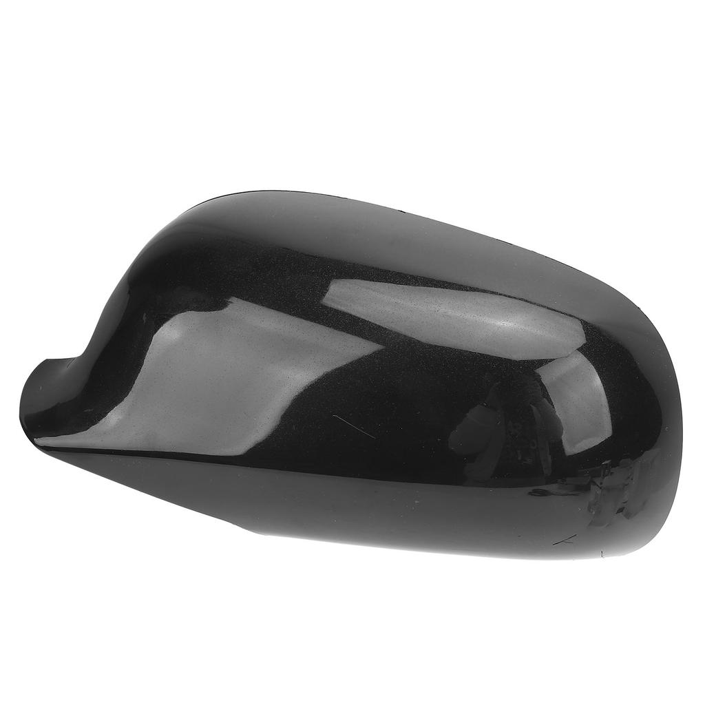 Wing Mirror Cover Stylish Exterior Rear View Mirror Housing Glossy Black Door Wing Mirror Cap Replacement for Saab 9 3