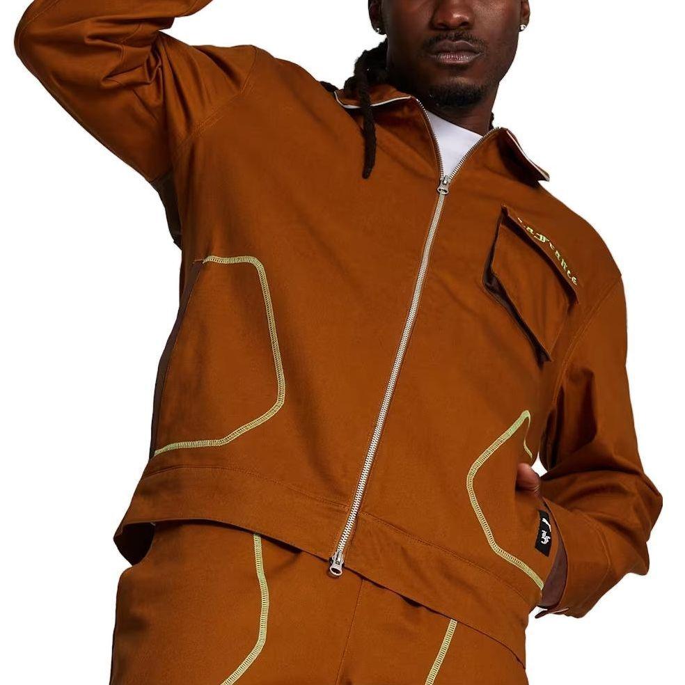 Puma Hoops X LAFRANC Work Jacket 'Tan' Men's 622826-01