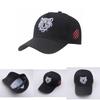 Mens Casual Outdoor Cap With Tiger Embroidery High Top Baseball Hat For All Seasons