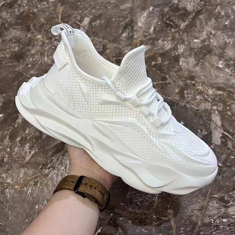 Pantofi bărbați vară 2024 noi plasă gol respirabil pantofi bărbați versatil plasă pantofi sport casual tată pantofi la modă