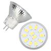 4pcs/set MR11 LED Spot Light Bulb with Dual Needle Base 360 Degrees  Heat Dissipation 3W 12 LEDs Lamp
