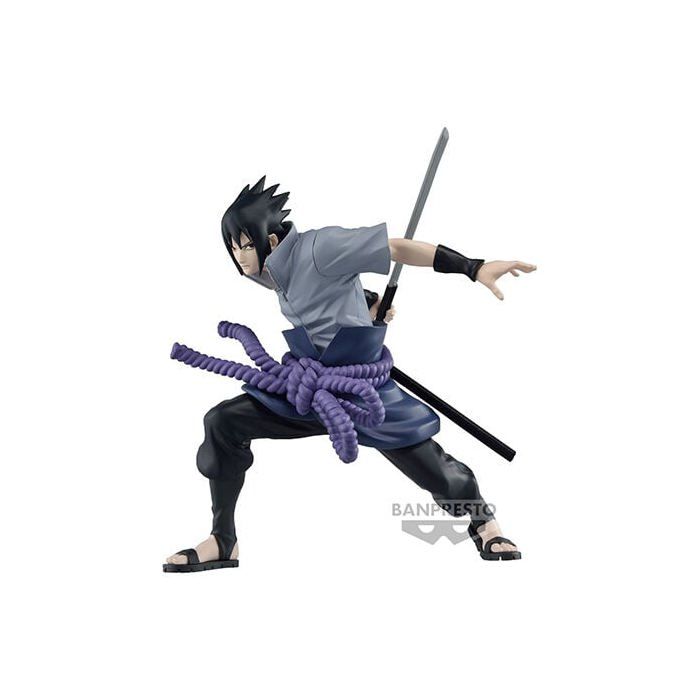 Figurine - Vibration Stars - Sasuke Uchiha III - 13 cm - Naruto Shippuden - Mixte