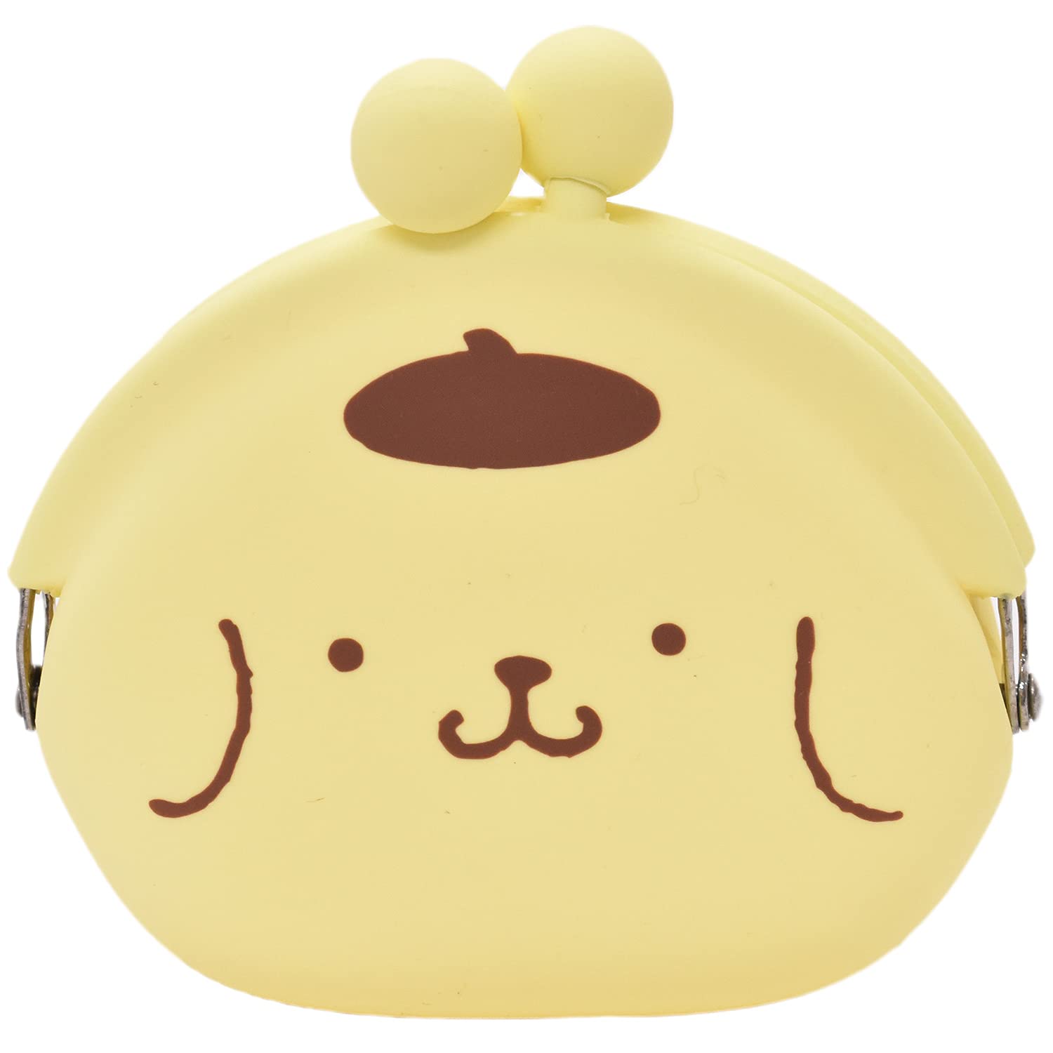 

POCHI Sanrio Силиконовый мини-мешочек Gamaguchi Портмоне Чехол для монет Pompompurin [Opabinia]