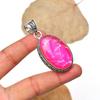 Dreifacher Opal Edelstein Anhänger: 925 Sterling Silber Handgefertigte Anhänger Halskette Schmuck