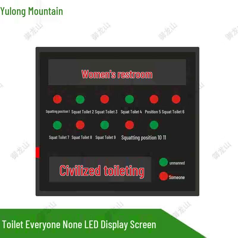 LED Restroom Occupancy Indicator