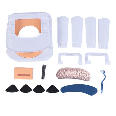 Squat Toilet Commode Chair Detachable Foldable Non Slip Armrest Backrest Cushion Quick Drying Extra