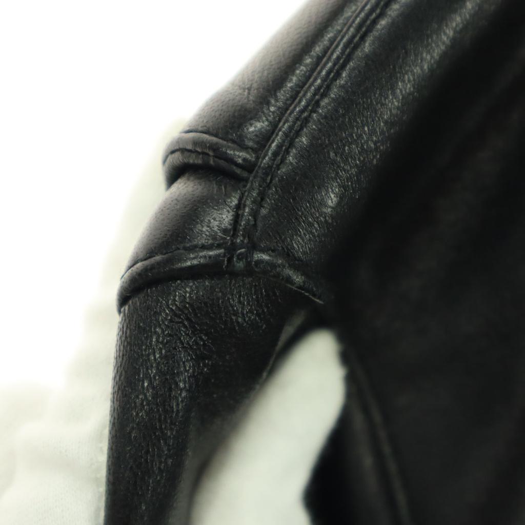 MEN'S MELROSE Long sleeve leather Single riders jacket 2 Sheep leather Men's Used