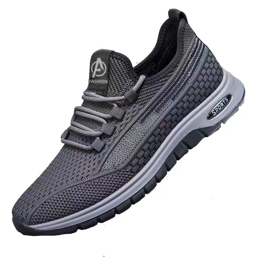 Summer 2024 new men's shoes breathable non-slip shoes single shoes Hebei middle-aged and elderly walking shoes outdoor casual shoes