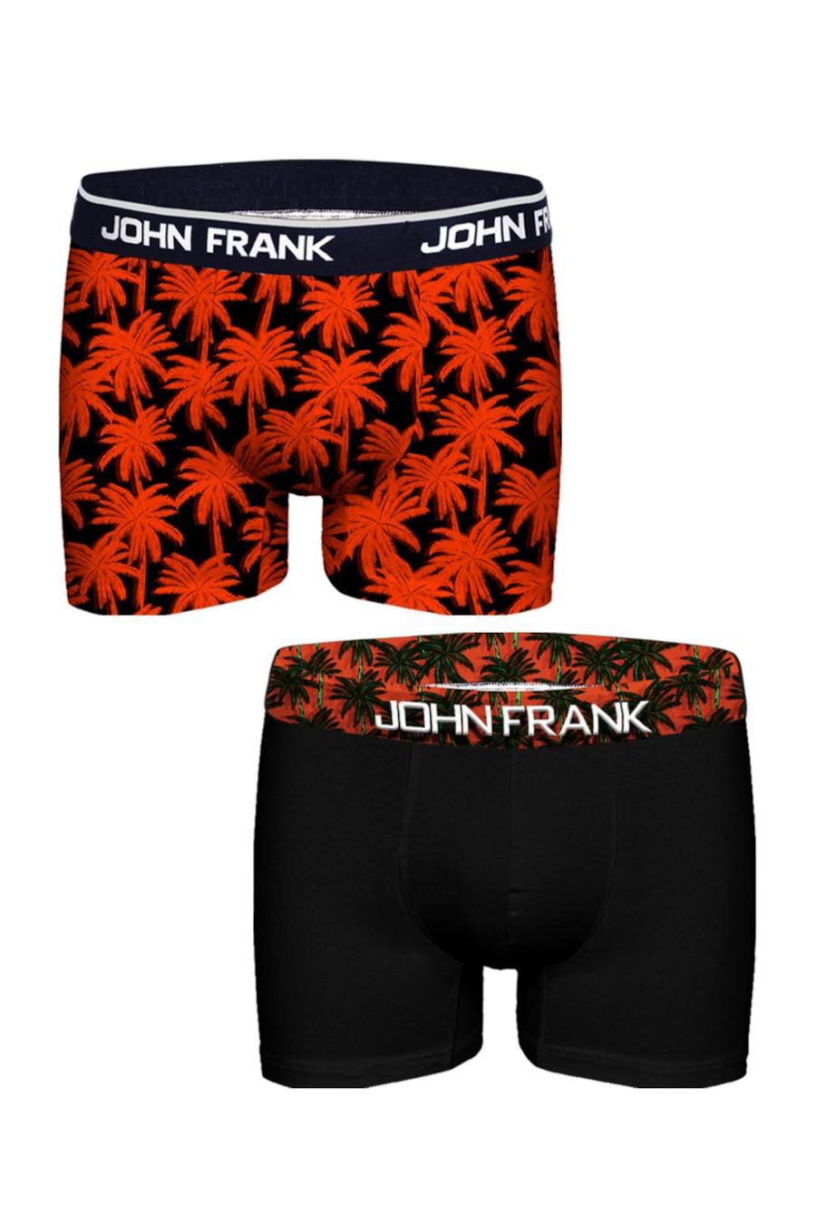 

Боксери, 2 штуки John Frank (76799) 52(XL) різнокольорові кольору