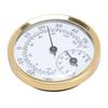 Termometru Higrometru de Interior Fahrenheit Celsius Aliaj de Aluminiu Montat pe Perete Măsurător de Temperatură și Umiditate