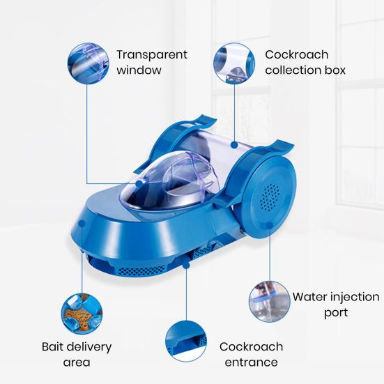 Upgraded Cockroach Trap with Bait Simple Operation Safe Efficient Large Reusable Ideal for Home Office Kitchen
