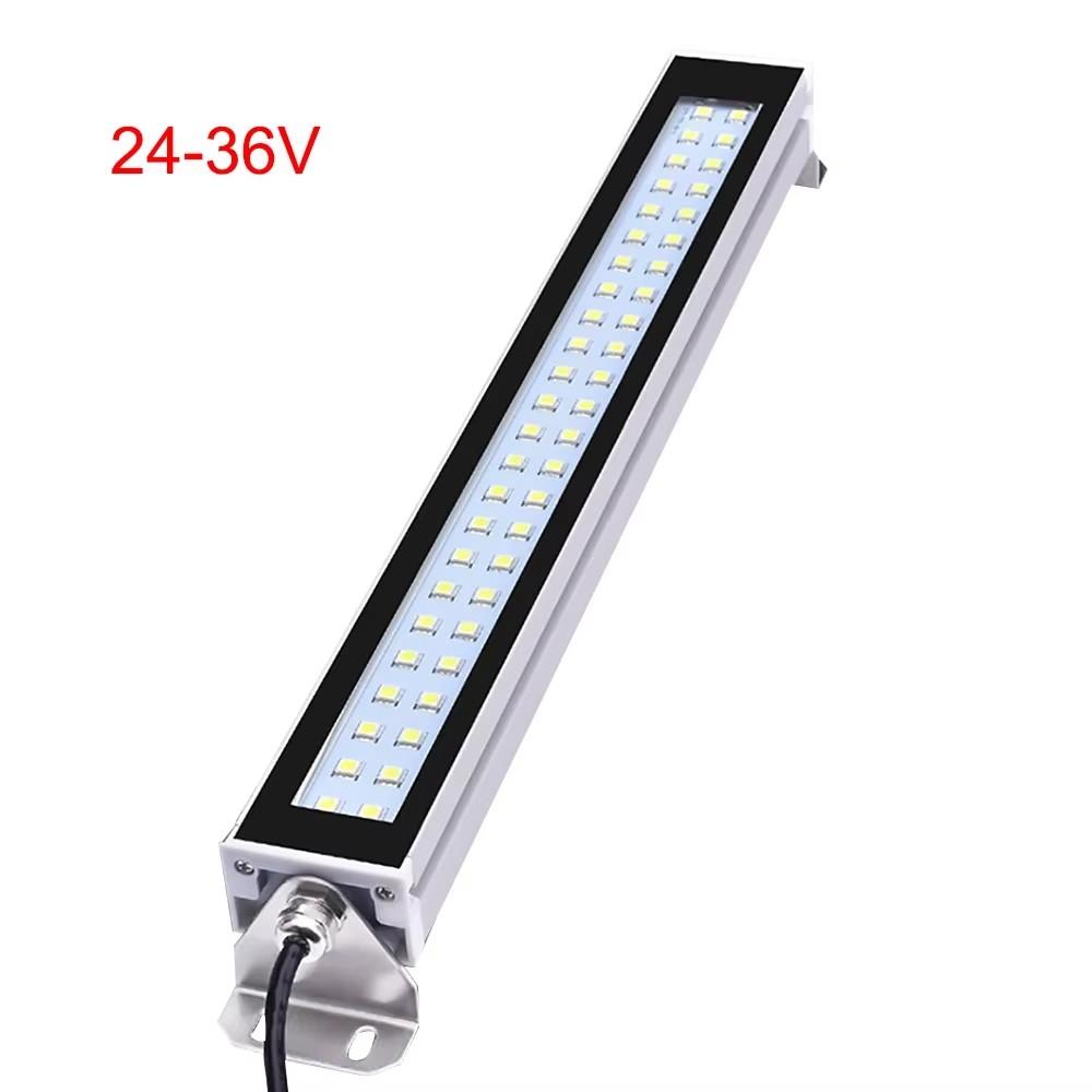 35-53CM 24V/220V Led Machine Tool Work Light Waterproof Oil-proof Explosion-proof Lamp CNC Lathe Lighting Lamp Aluminum Alloy