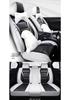 Universal Cartoon Car Seat Cushion - Four Seasons, Wear-Resistant, Dirt-Resistant, Full Surround, Leather Cover for Five-Seaters