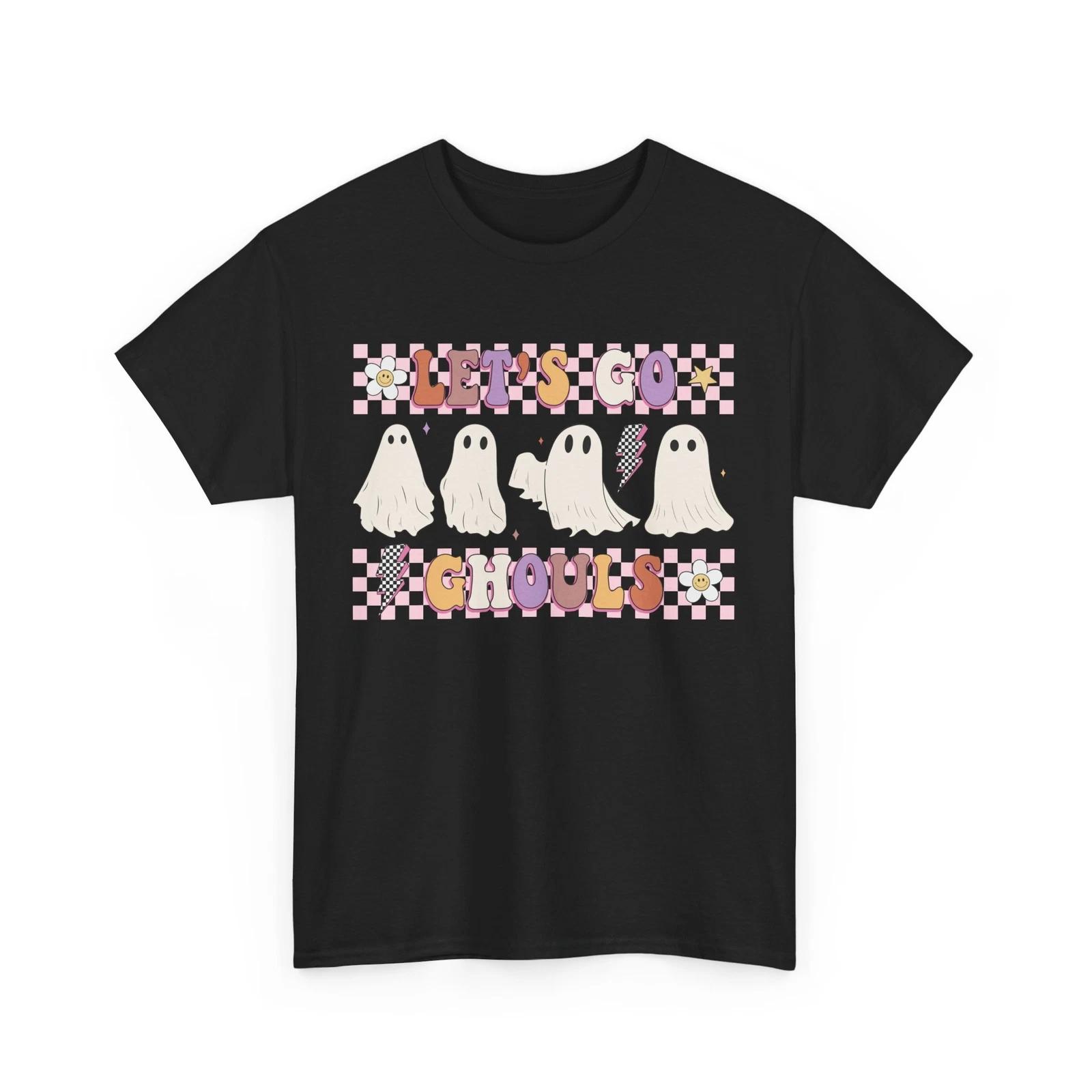 Floating Ghost T-Shirt | Spooky Halloween Tee | Fun Haunted House Shirt S