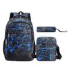 Unisex Academy-Style Student Backpack Set: Large Capacity, Comfortable for Junior & High School, Ideal for Casual Travel