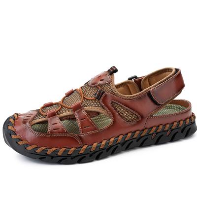 39-48 Summer Men's Casual Sandals  Breathable Mesh Casual Sneakers Sandals for Men Mens Leather Sandals