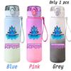 For KPOP Cup 750ML Bottle Portable Sports Kpop Plastic Anime Gradient Drinking Direct Drinking Water Cup Gourd Container